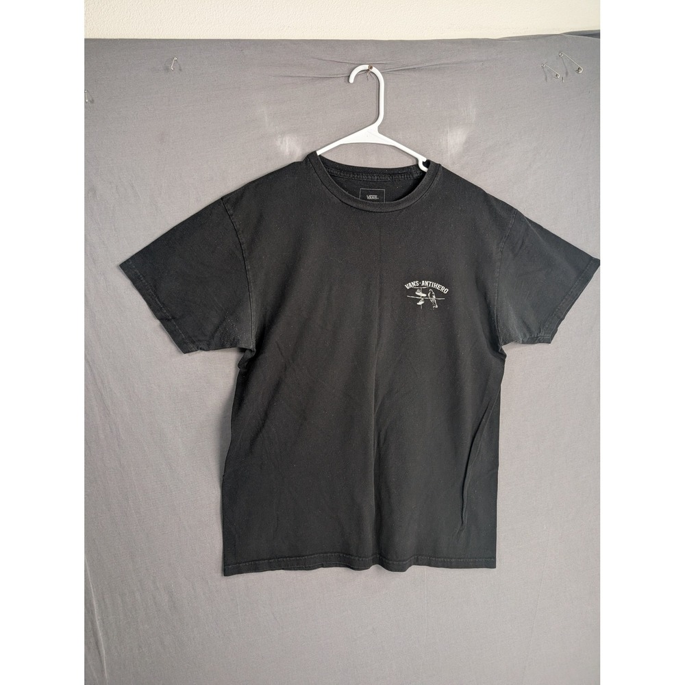 Vans Antihero On The Wire Graphic T Shirt Mens Medium Black Skateboarding